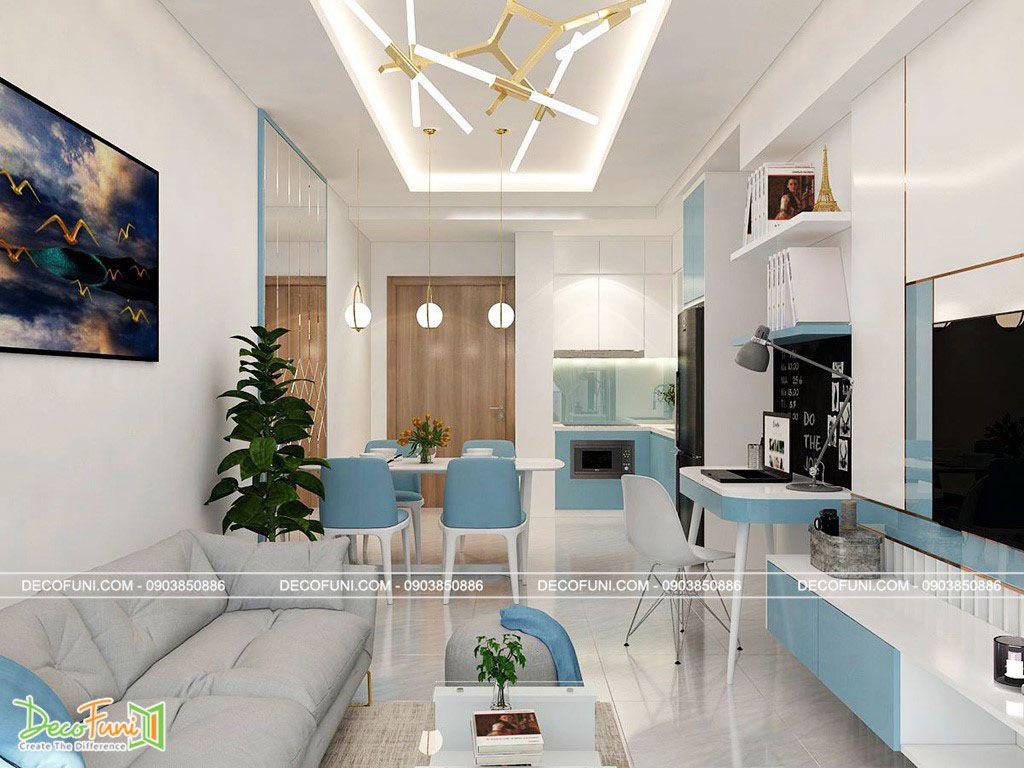 Mẫu thiết kế nhà chung cư 110m2